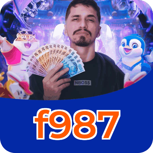 Material promocional do app f987 — ilustração, não métricas auditadas nesta página